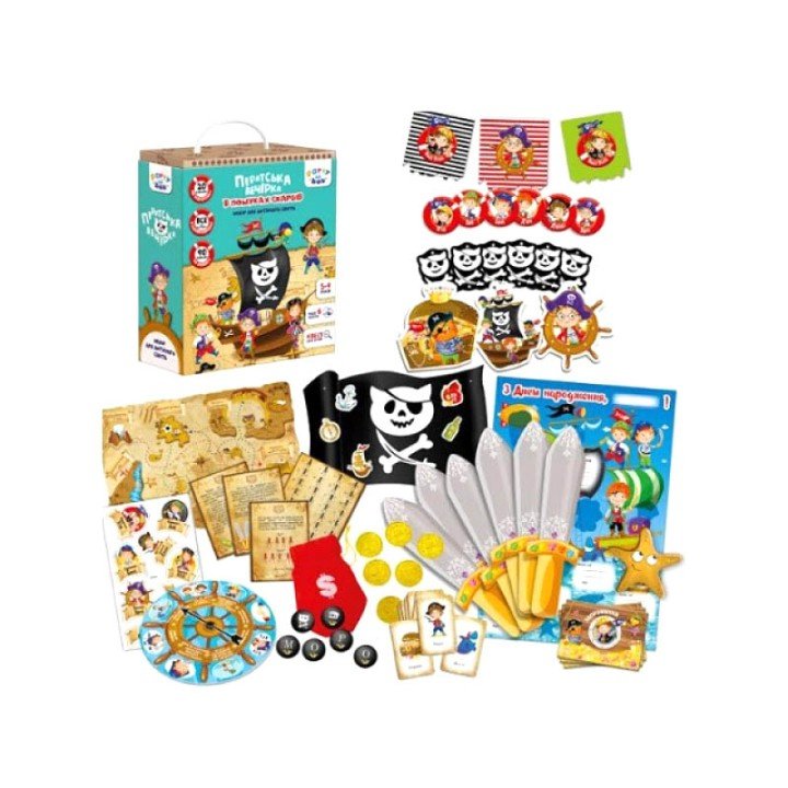 Набір для свята "Піратська вечірка" (укр)