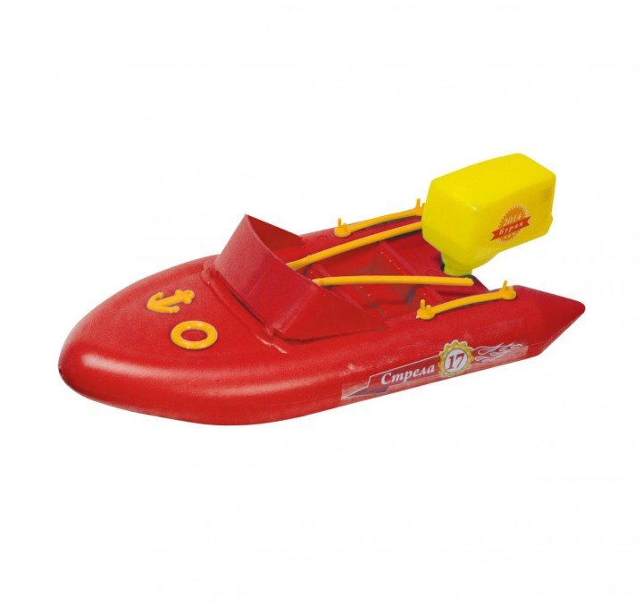 Катер МОЗ червоний