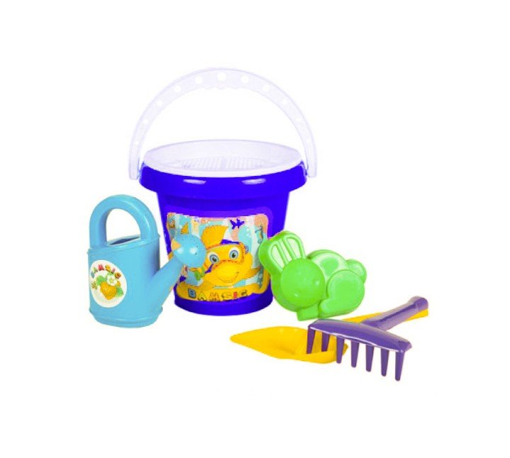 Пісочний набір з лійкою (синій)