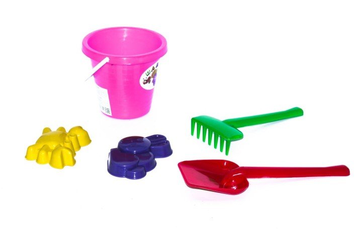 Пісочний набір "Бамсік малий" (рожевий)