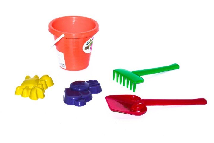 Пісочний набір "Бамсік малий" (червоний)