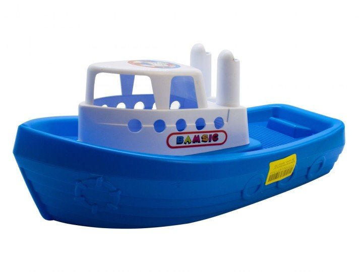 Кораблик "Баркас" (синій)