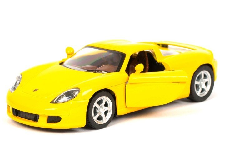 Машинка KINSMART "Porsche Carrera GT" (жовта)