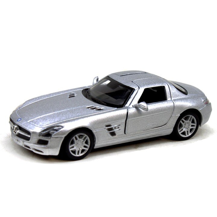 Машинка KINSMART "Mercedes-Benz SLS AMG" (срібляста)