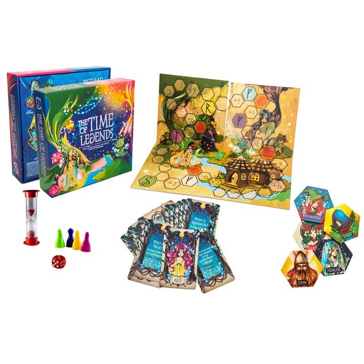 Настільна гра "The time of legends" (eng)