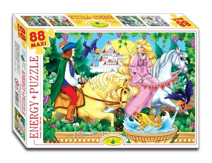 Пазли "Золотоволоска", 88 елементів