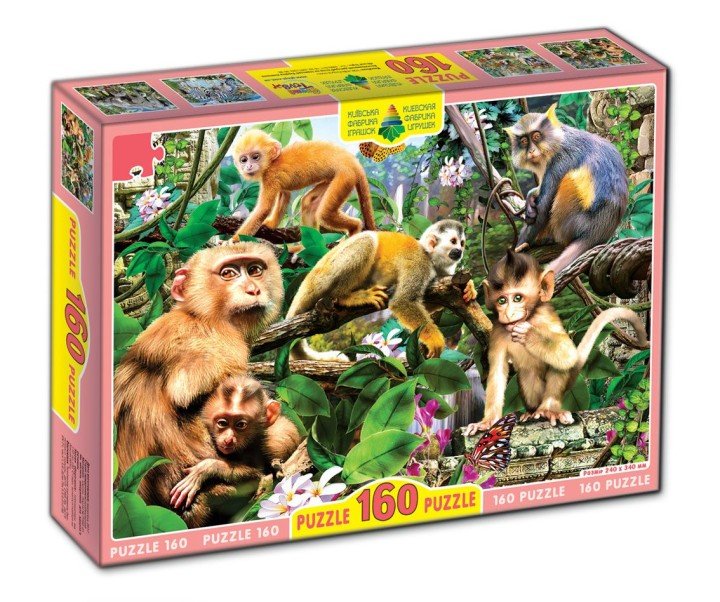 Пазл "Мавпочки" 160 елементів
