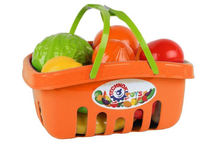 Набір продуктів у кошику (помаранчевий)