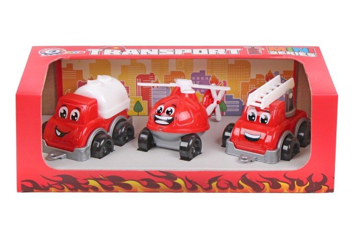 Набір машинок "Пожежна"