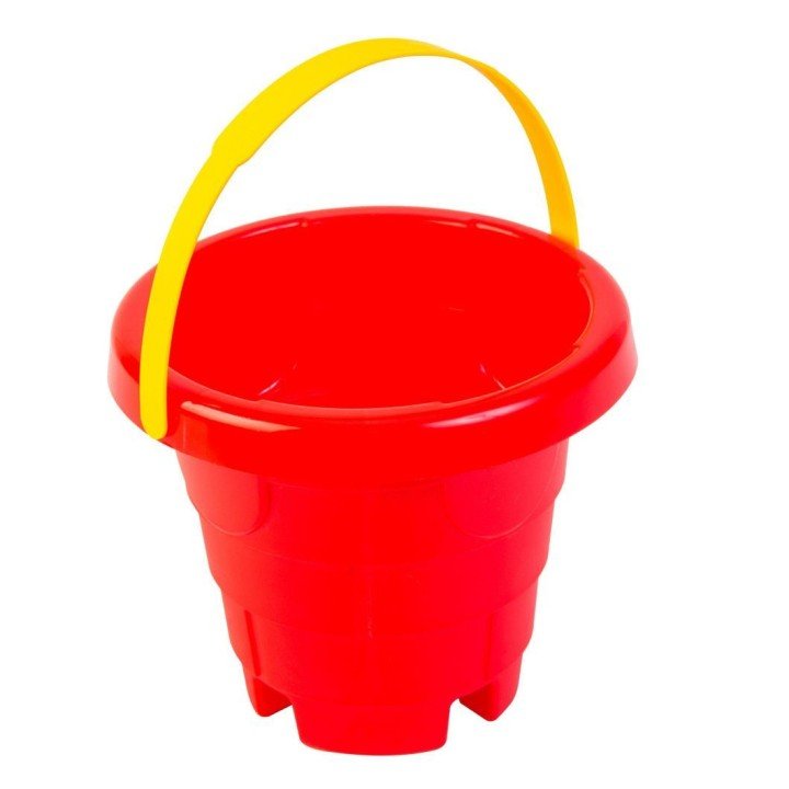 Відерце пластикове "Вежа" 1 л червоне
