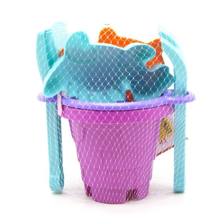 Пісочний набір "Вежа" рожевий