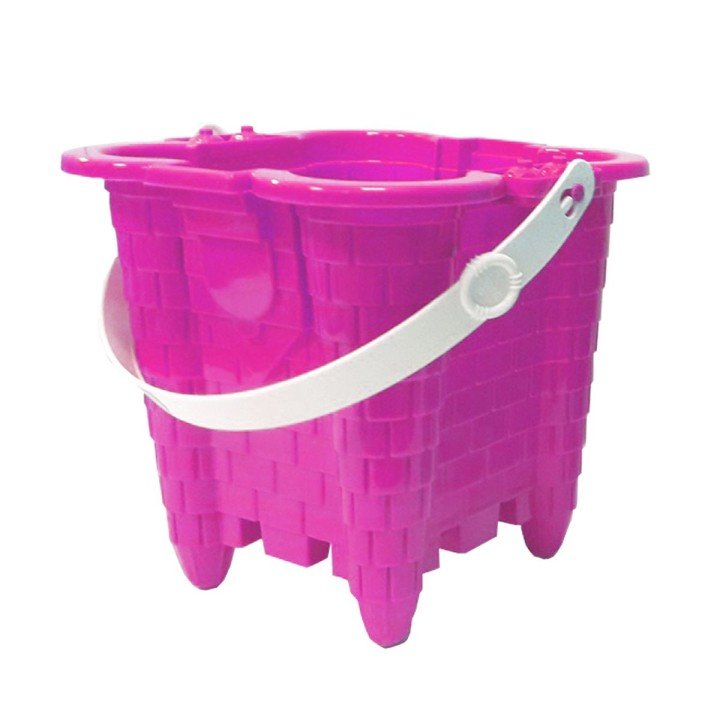 Відерце для гри в пісочниці, рожевий