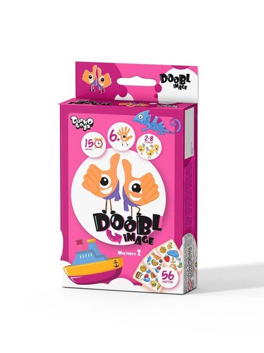 Настільна гра "Doobl image mini: Multibox 2" укр