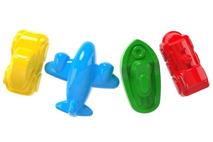 Набір пасочек для пісочниці, 4 елементи