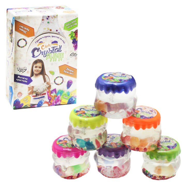 Лизун-антистрес "Crystal Smile", 400 г (укр)