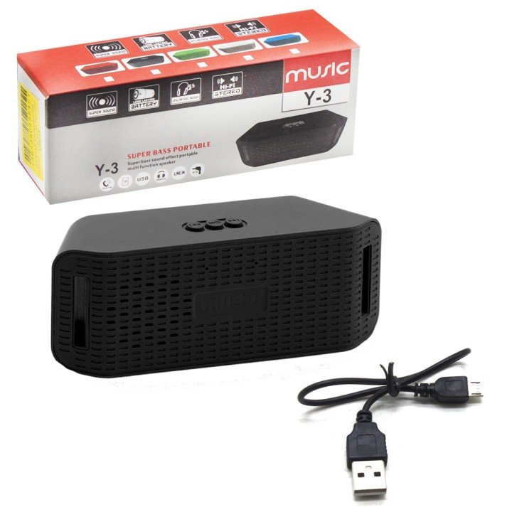 Бездротова колонка "Y-3: Music", чорний