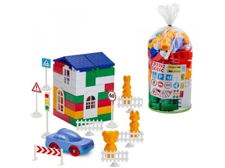 Конструктор "Лідер" №3, 100 деталей