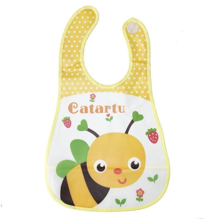 Слинявчик на липучці, жовтий