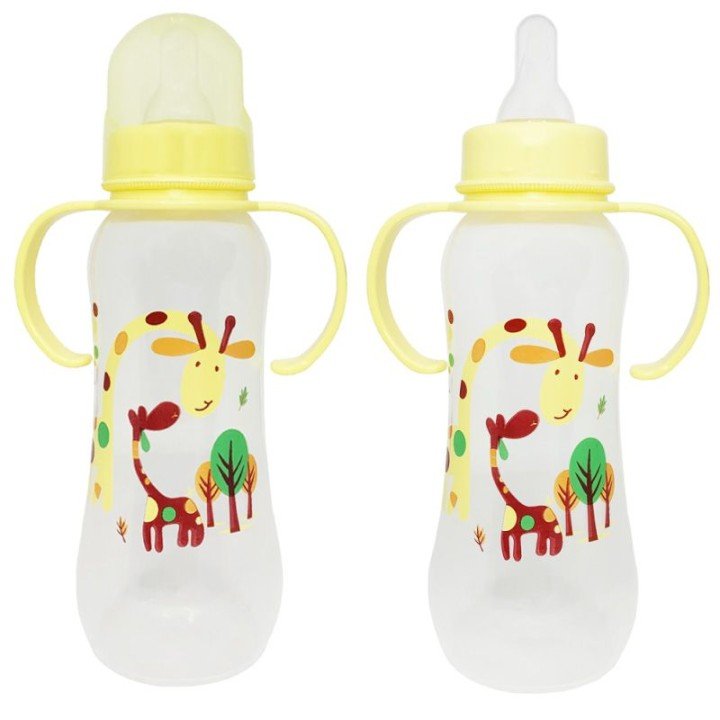 Пляшка пластикова, 250 мл, жовтий