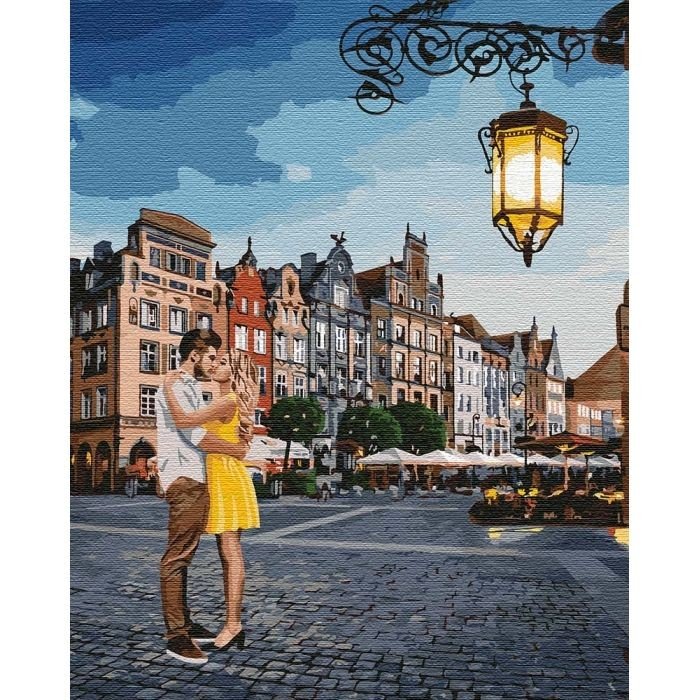Картина за номерами "Побачення в Гданську" ★★★★