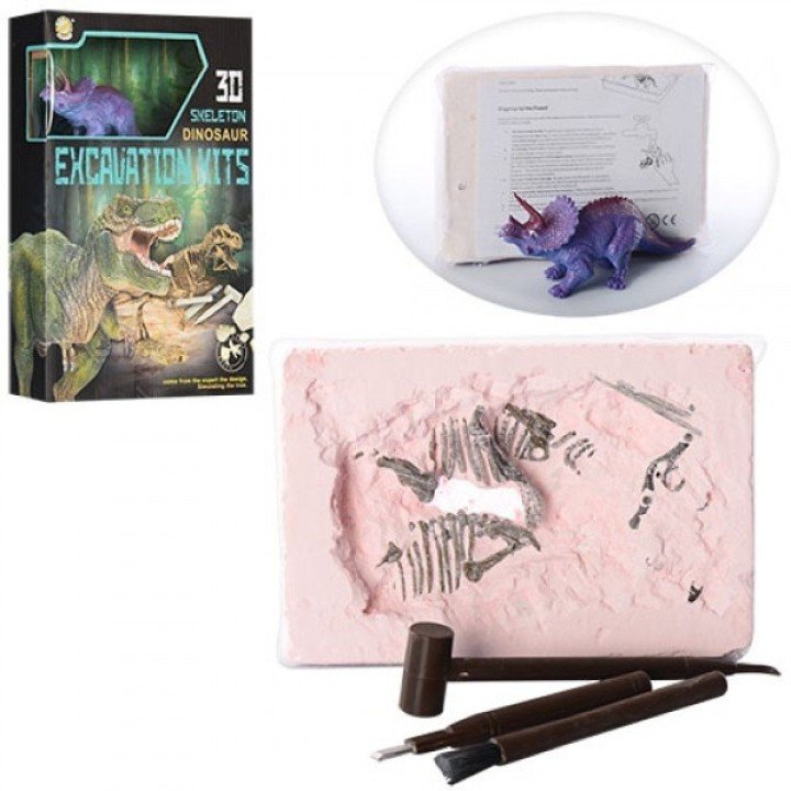 Ігровий набір "Розкопки динозавра: Тріцератопс"