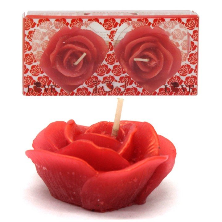Набір свічок "Троянди", червоний
