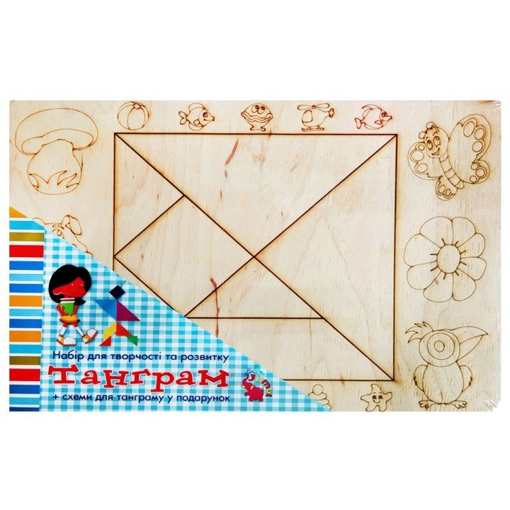 Набір для творчості і розвитку "Танграм", великий