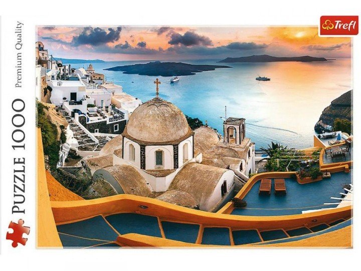 Пазли "Казковий Санторіні", 1000 елементів