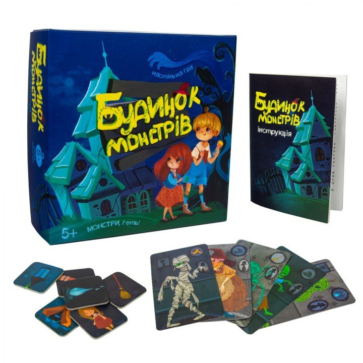Настільна гра "Будинок монстрів"