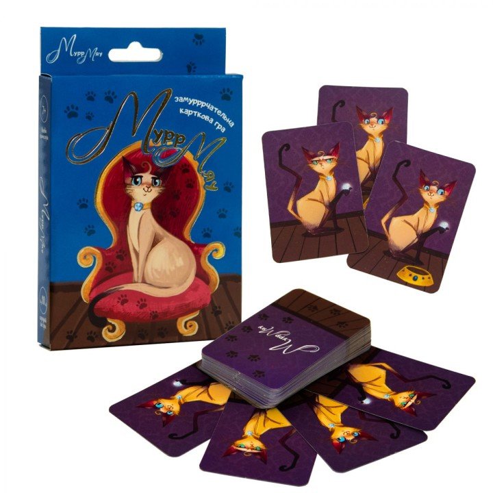 Карткова гра "Мур Мяу" (укр)