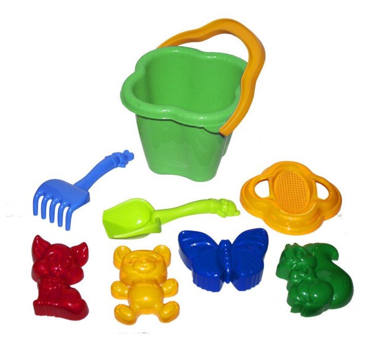 Пісочний набір "Дзвіночок" №2 (зелений)