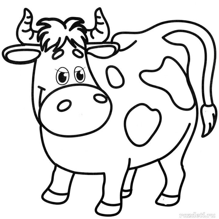 Розпис по полотну "Весела Му"