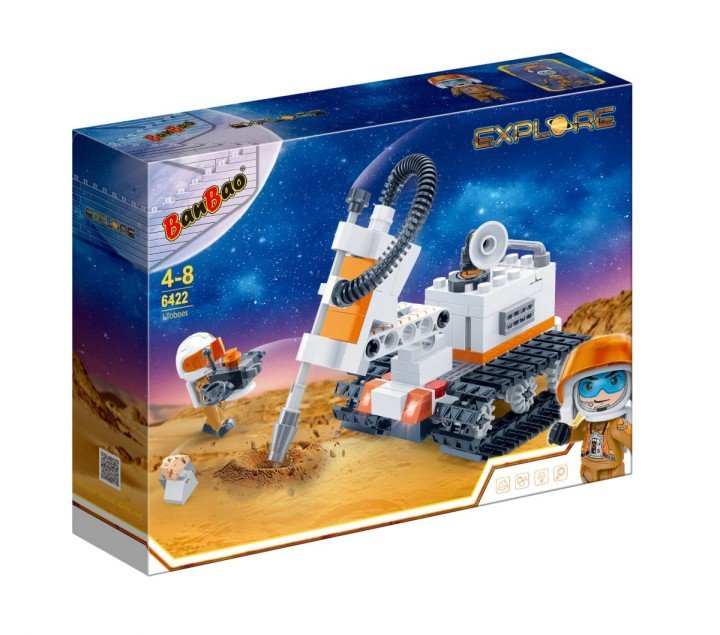 Конструктор "Гусеничний бур", 170 ел