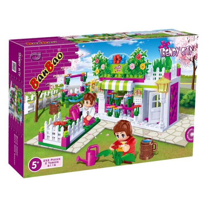Конструктор "Квіткова крамниця", 252 ел