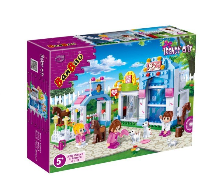 Конструктор "Модне місто: Зоомагазин", 320 дет