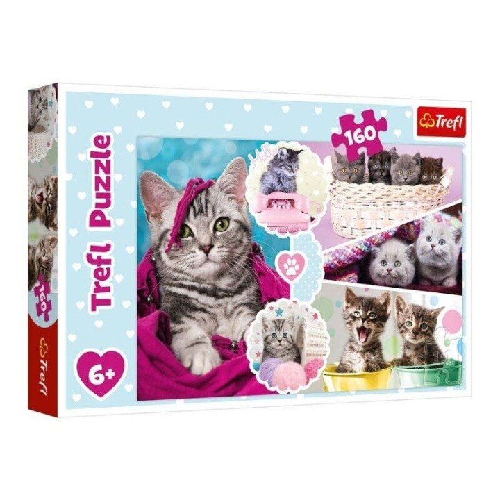 Пазли "Котики", 160 елементів