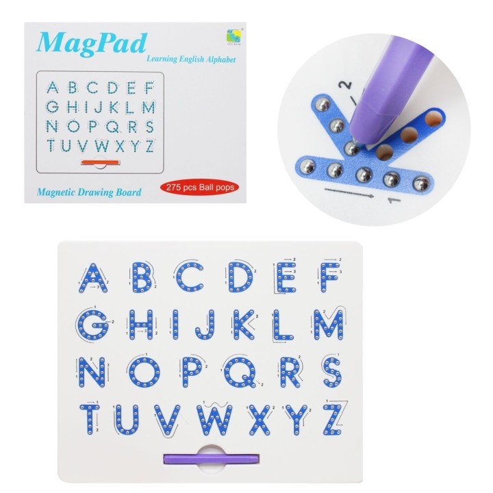 Навчальна дощечка "Алфавіт", синя