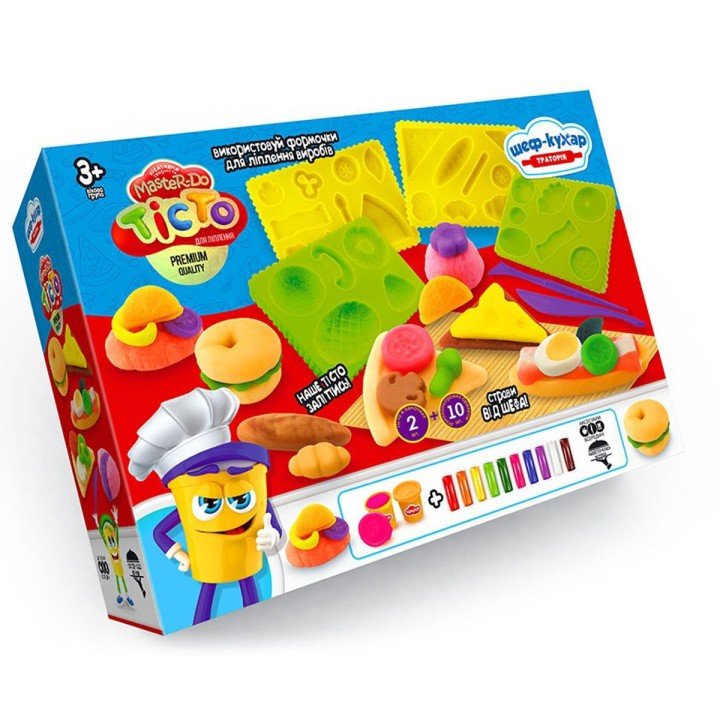 Набір для ліплення "Master Do, Шеф-кухар" (укр)