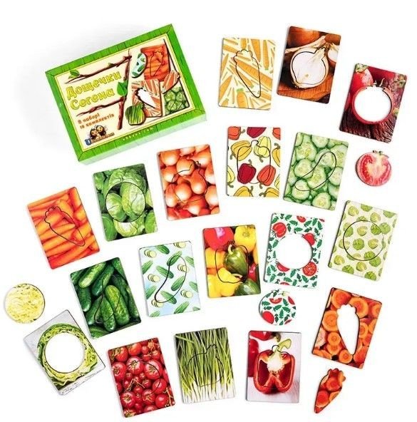 Дощечки Сегена "Овочі"