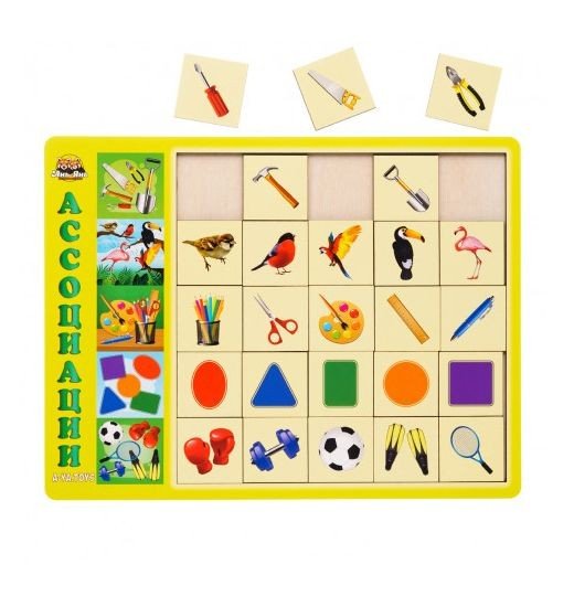 Дерев'яна гра "Асоціації"