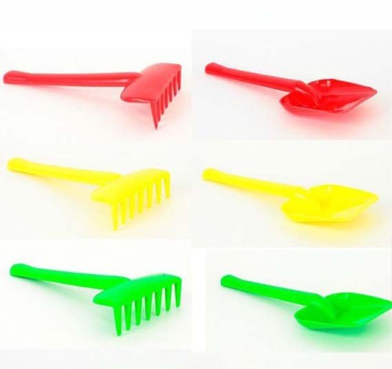 Лопатка + граблі (20 шт)