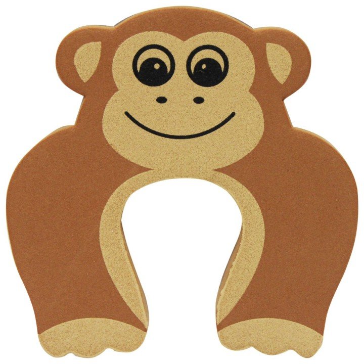 Стопер для дверей, коричневий