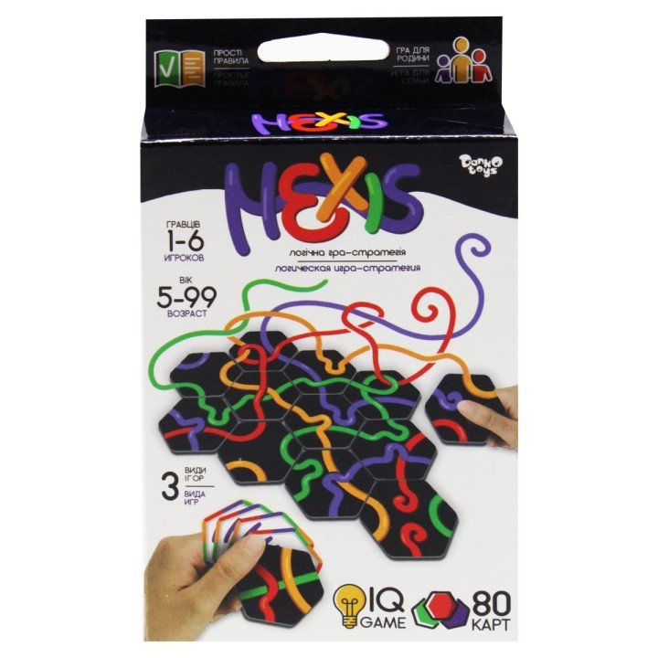 Розвиваюча настільна гра "Hexis"