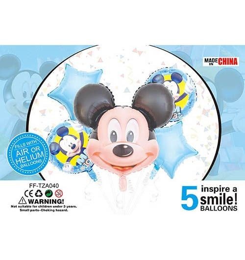 Набір надувних куль "Міккі-Маус"