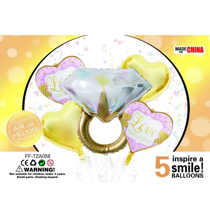 Набір надувних куль "Кільце"