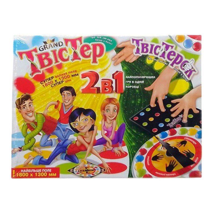 Гра 2 в 1 "Твістер гранд + Твістерок"