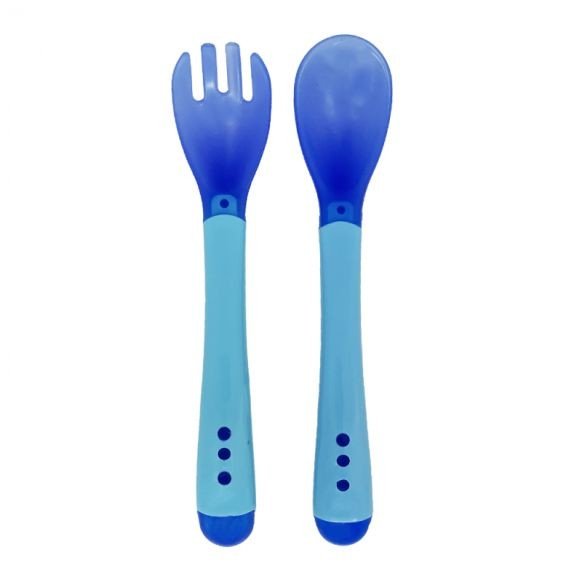 Набір столових приладів "Хамелеон", блакитний