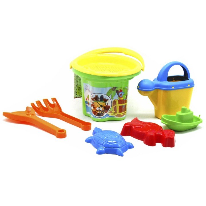 Набір для піску "Квіточка" з лійкою, зелений