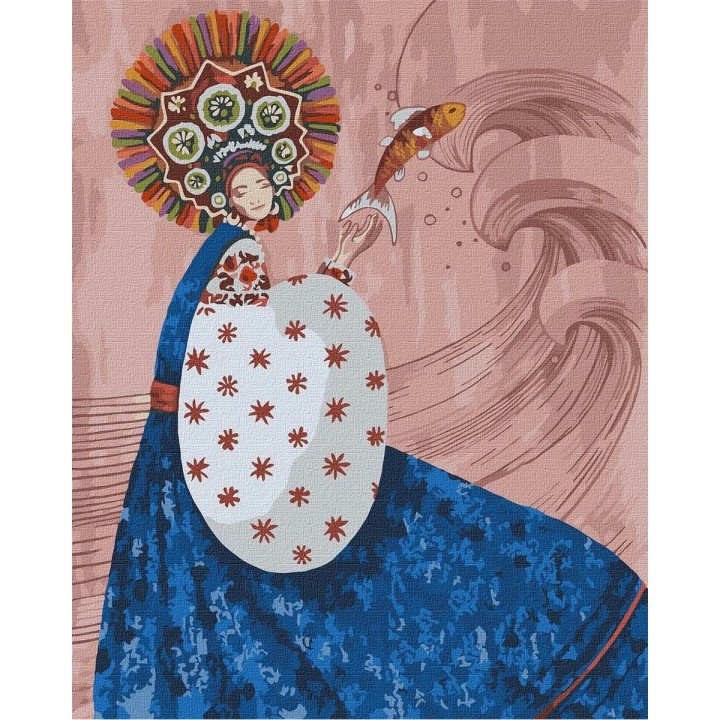 Картина за номерами "За хвилями"