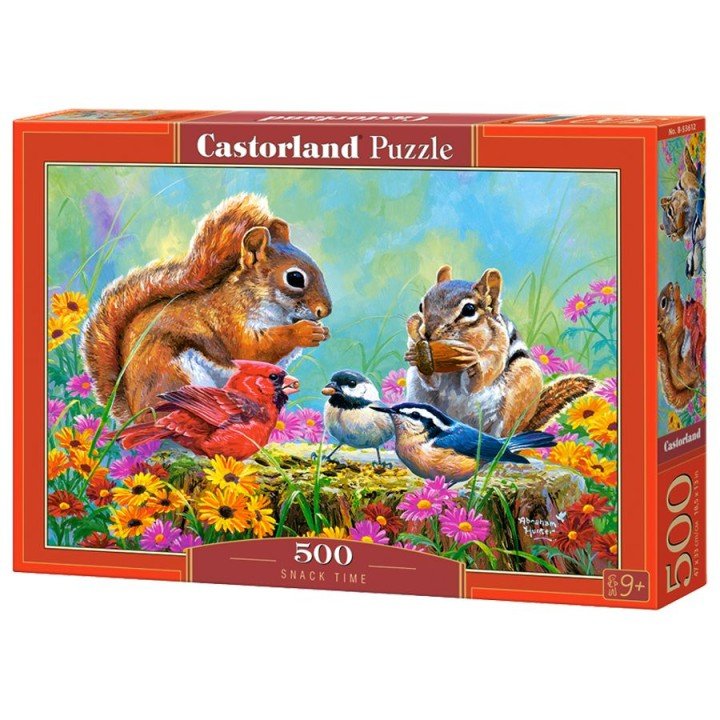 Пазли "Білочки на пеньку", 500 елем.